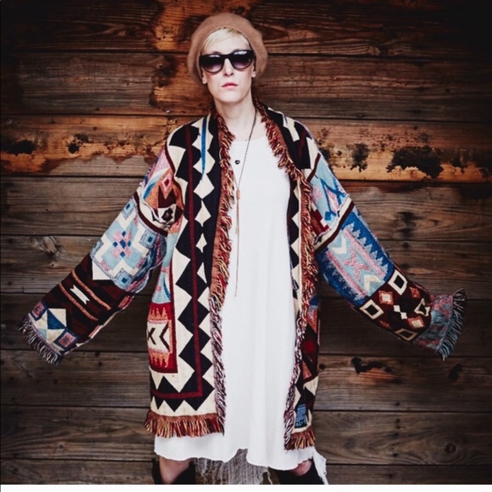 Tapestry coat